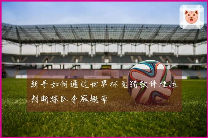 新手如何通过世界杯竞猜软件理性判断球队夺冠概率